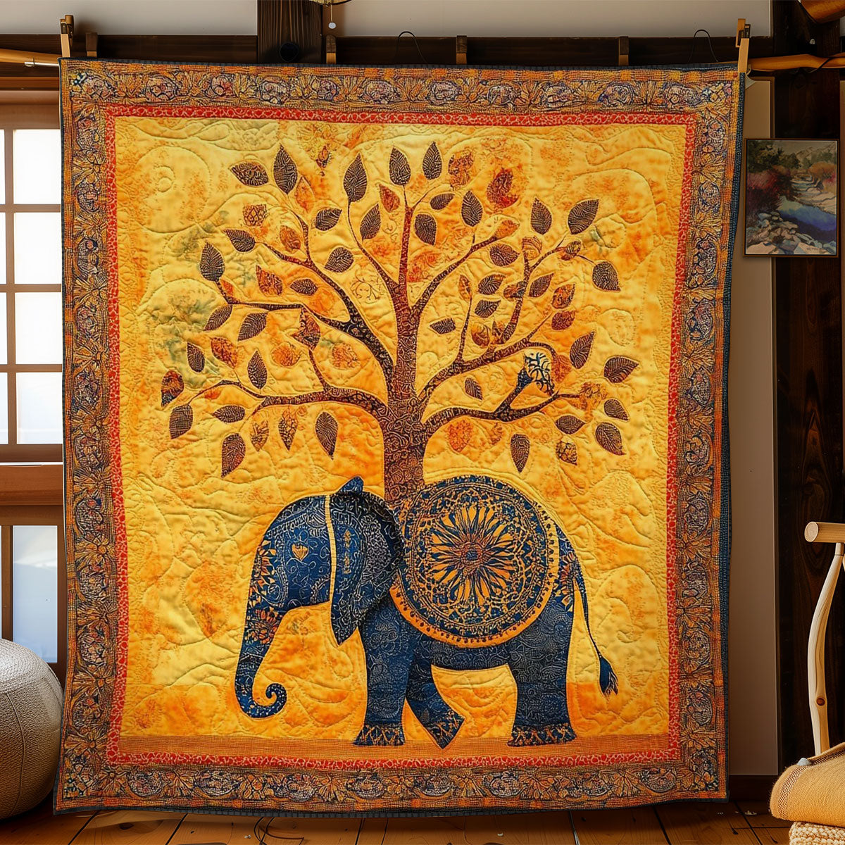 Elephant Tree Quilt