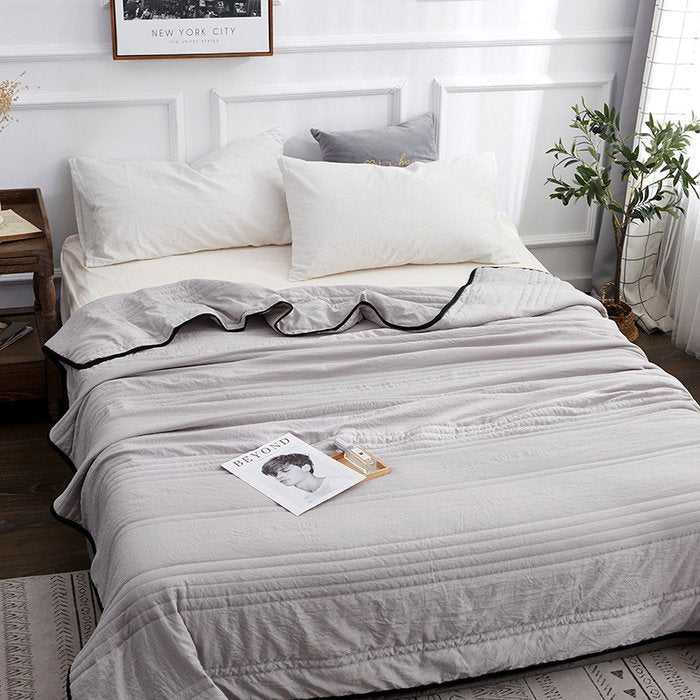 Coole seidenartige Kingsize Sommerluftetuch