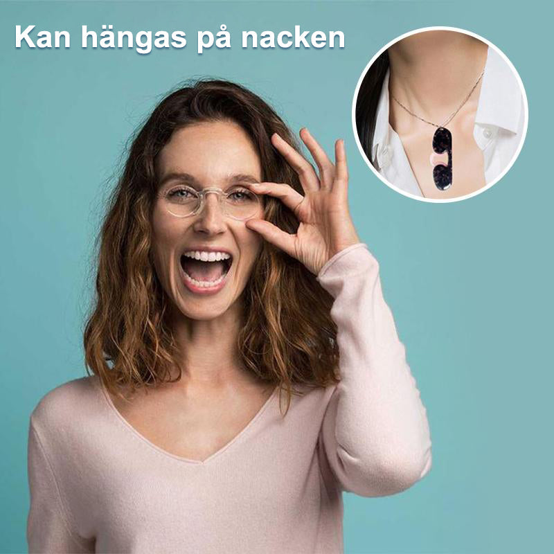 Ärmellose Lesebrille mit mehreren Fokussen