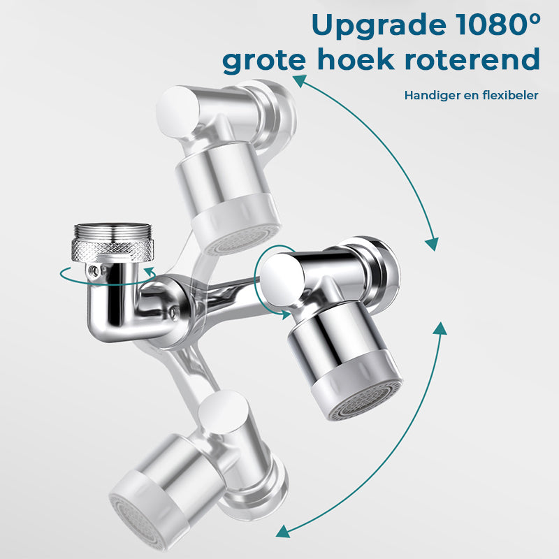 1080° Weitwinkel rotierende Spritzfilterarmatur