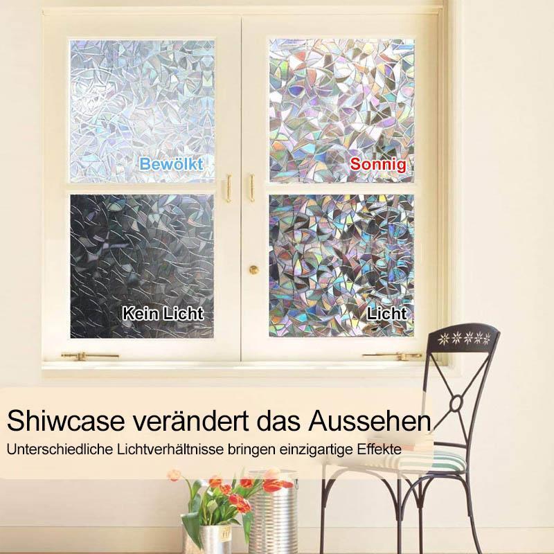 Sandsberg-Regenbogenfensterfolie - PVC-Brechung & kein Kleber