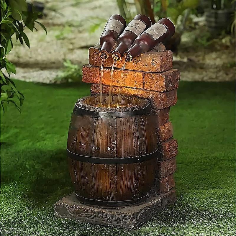 Weinkaraffe in Flaschenform