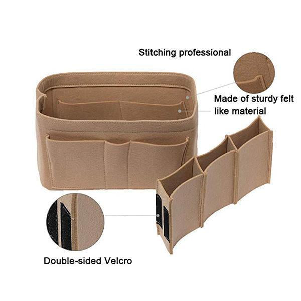 Filz Handtaschen Einsatz Organizer