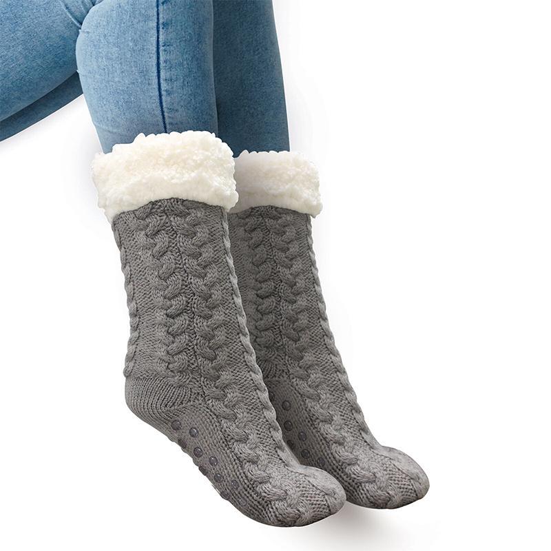 Warm Winter Socken Anti-Rutsch Dick