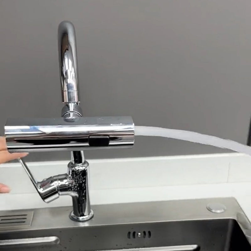 Multifunktionale drehbare Wasserfall-Küchenarmatur