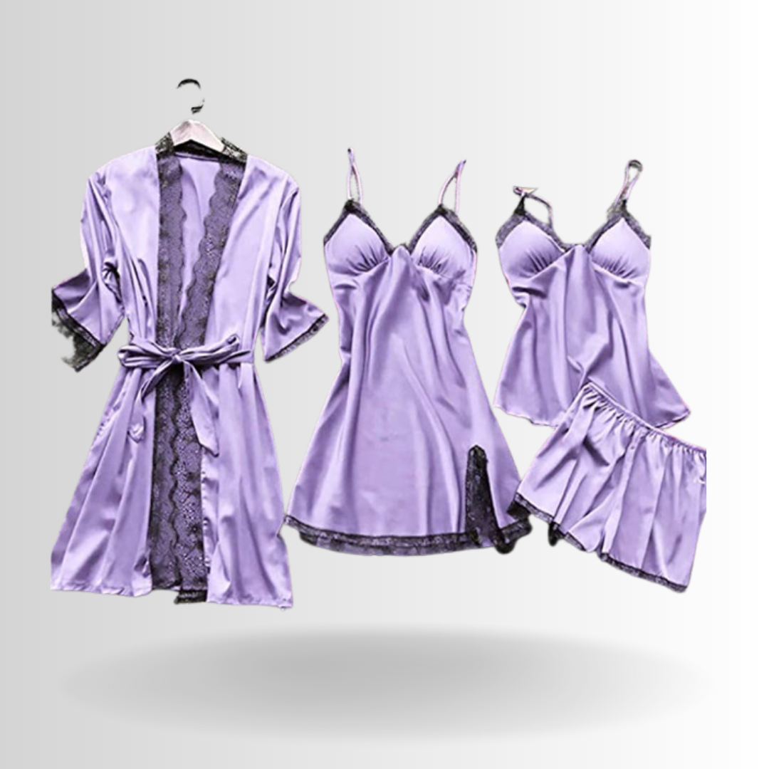COSY DROMEN | Winterbeständige Damenpyjama | Elegante und Stilvolle Nachtwäsche