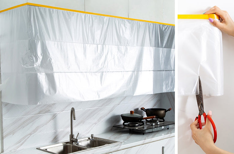 Sandsberg | Multifunktionale transparente Kunststoffstaubabdeckung, langlebig und wasserdicht, für Sofa, Schrank, Couch, Tisch und mehr