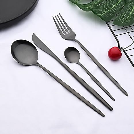 Luxus Edelstahl Besteckset: Stilvolles Essen für jeden Anlass
