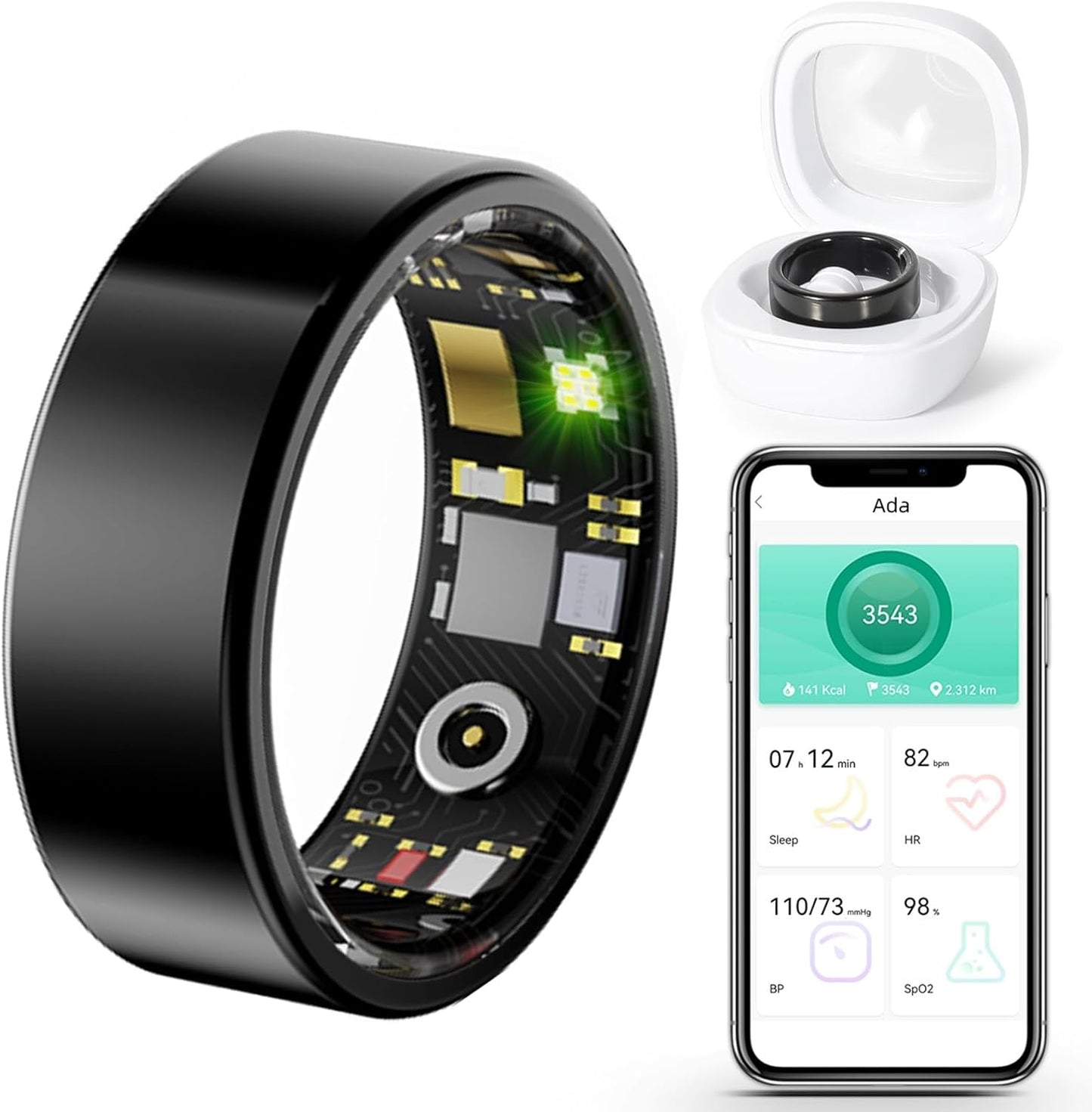 Smart Sleep Ring | Fortschrittlicher Schlaftracker