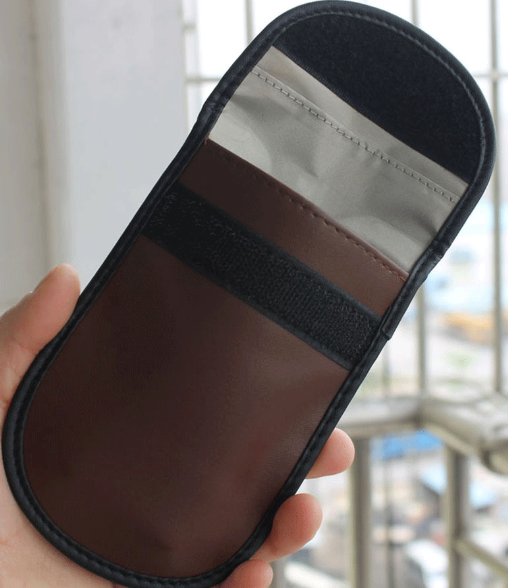 Autoschlüssel Signalblocker Hülle Faradayscher Käfig Schlüsselanhänger Schlüsseltasche RFID Verriegelung Tasche