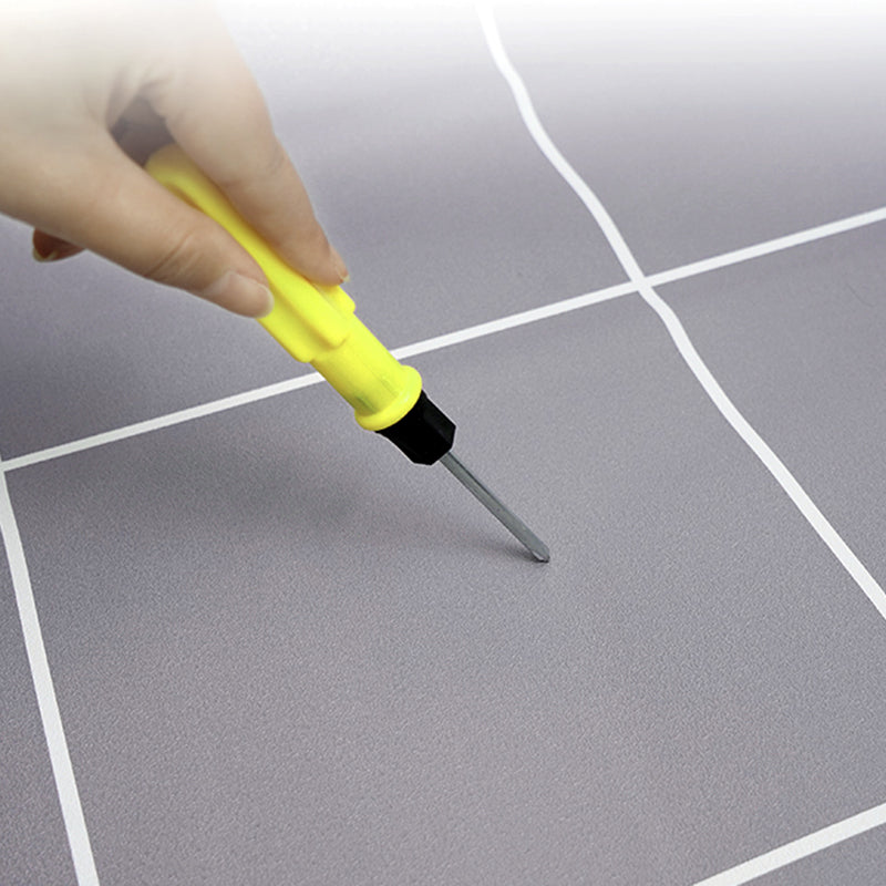 Sandsberg | 4 mm dick PVC-Bodenbelag Wohnräume Glatte Peel & Stick Vinylboden