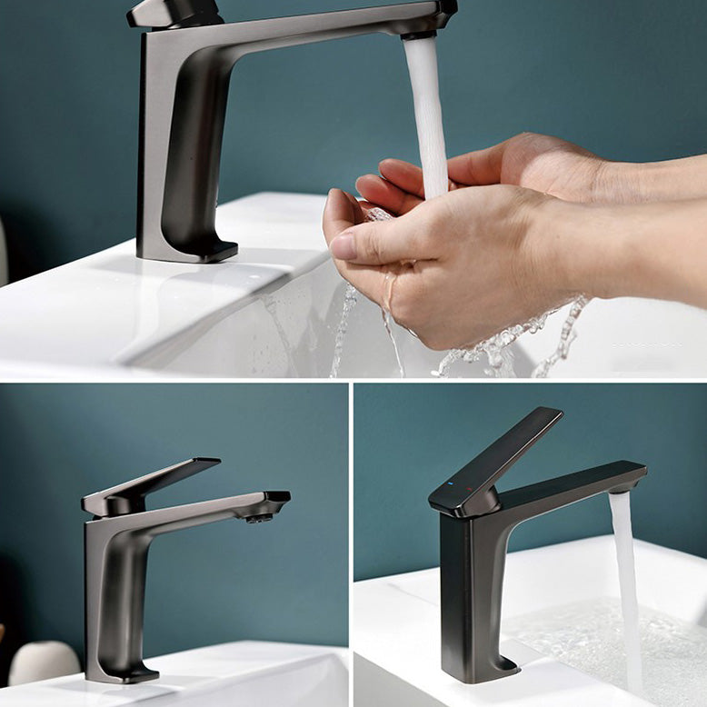 Sandsberg | Glam Copper Vessel Faucet Lever Handles Niedriger Bogen Vessel Faucet für Badezimmer