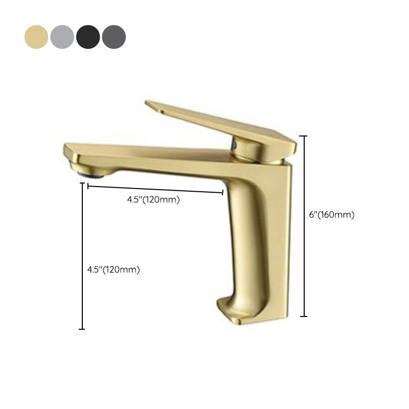 Sandsberg | Glam Copper Vessel Faucet Lever Handles Niedriger Bogen Vessel Faucet für Badezimmer