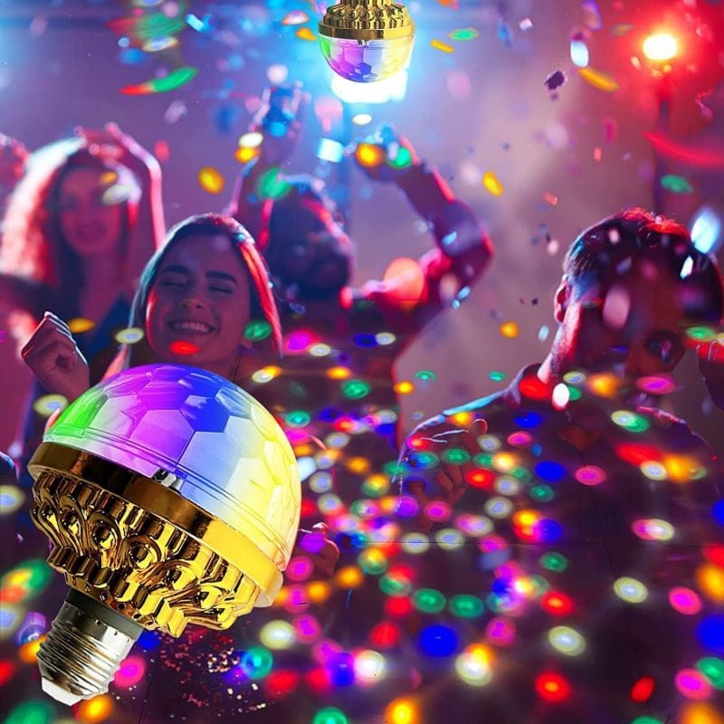 Sandsberg | Buntes rotierendes Disco-Kugellicht