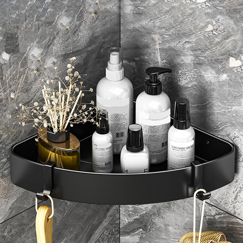 Sandsberg | Modernes Schwarz-Weiß-Metall-Badehardware-Set Bade-Regal Badezimmer-Hardware-Set