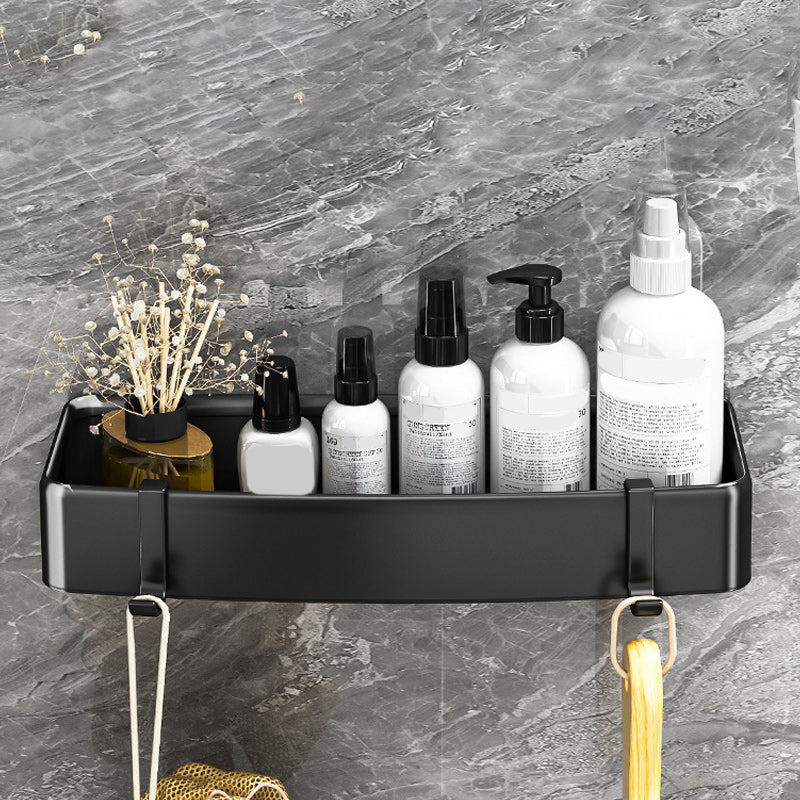 Sandsberg | Modernes Schwarz-Weiß-Metall-Badehardware-Set Bade-Regal Badezimmer-Hardware-Set