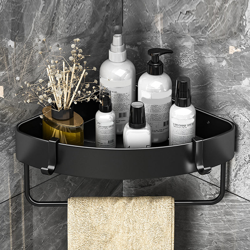 Sandsberg | Modernes Schwarz-Weiß-Metall-Badehardware-Set Bade-Regal Badezimmer-Hardware-Set