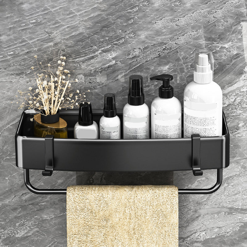 Sandsberg | Modernes Schwarz-Weiß-Metall-Badehardware-Set Bade-Regal Badezimmer-Hardware-Set