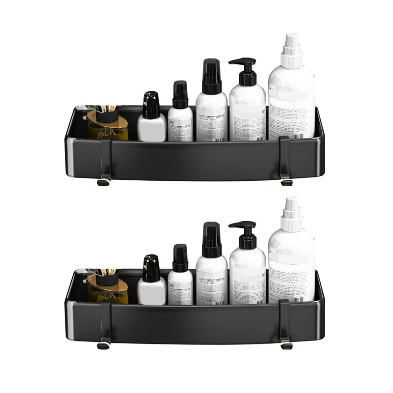 Sandsberg | Modernes Schwarz-Weiß-Metall-Badehardware-Set Bade-Regal Badezimmer-Hardware-Set