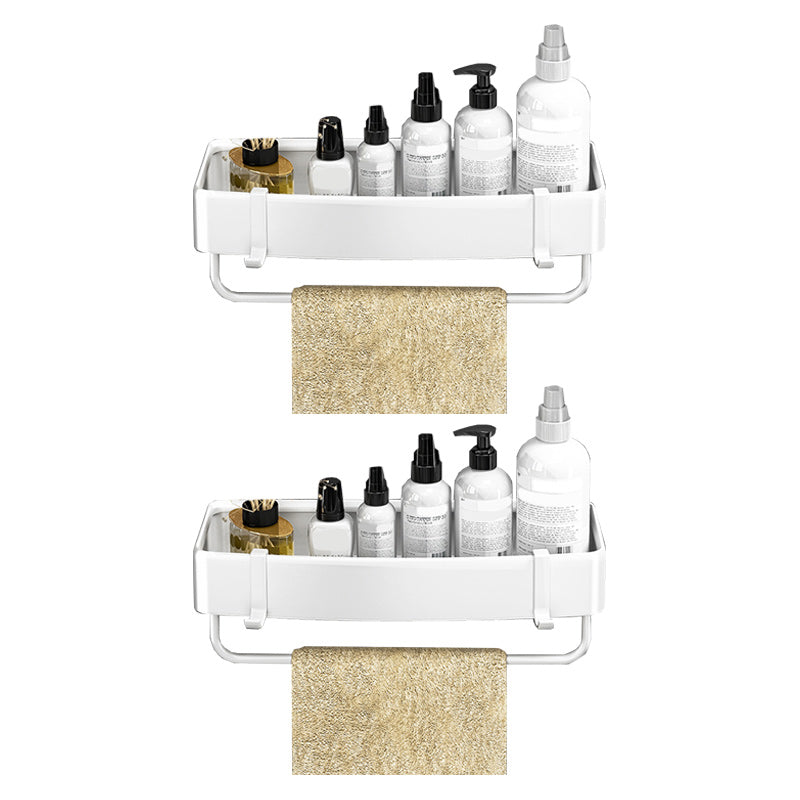 Sandsberg | Modernes Schwarz-Weiß-Metall-Badehardware-Set Bade-Regal Badezimmer-Hardware-Set