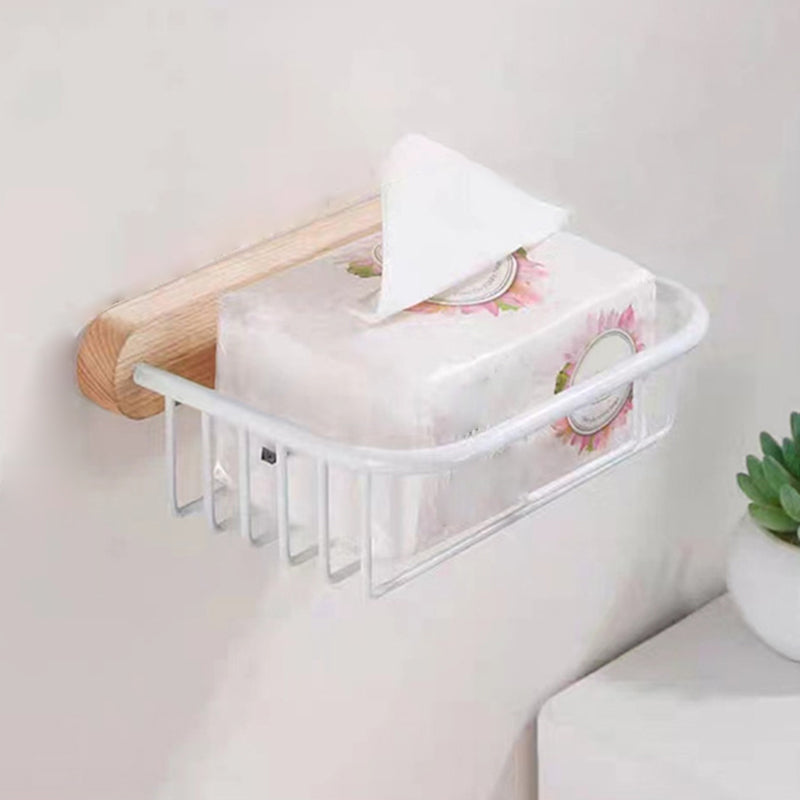 Sandsberg | Weißes Badezimmer Set Massivholz & Aluminium Badezimmerzubehör einzeln oder als Set