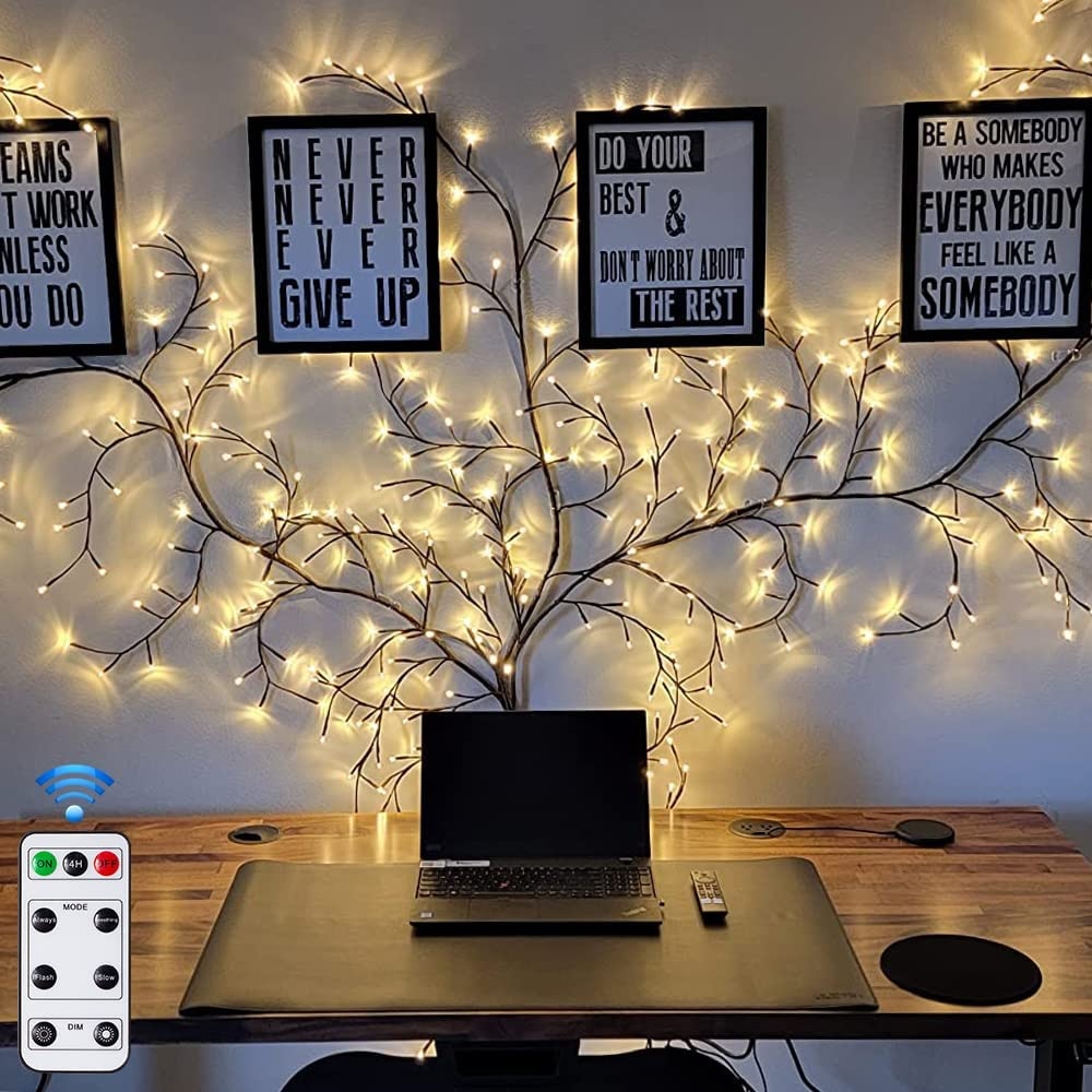 144 LEDs beleuchteter Weidenbaum für Zuhause