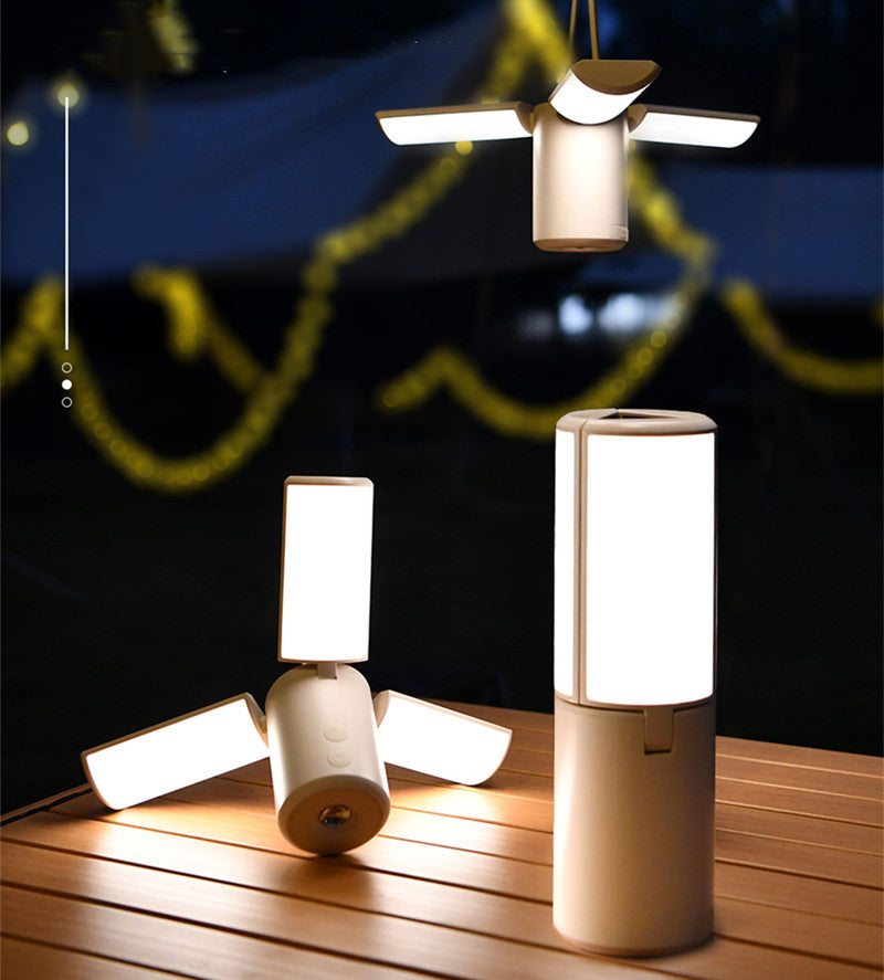 Sandsberg | Solar Outdoor Camping Licht Super Lange Lebensdauer Wiederaufladbares Zeltlicht