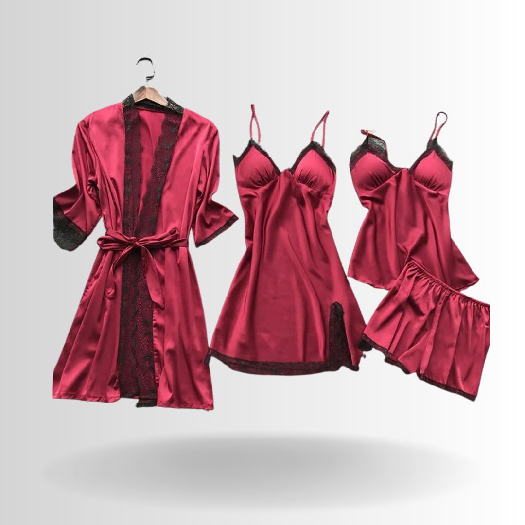 COSY DROMEN | Winterbeständige Damenpyjama | Elegante und Stilvolle Nachtwäsche