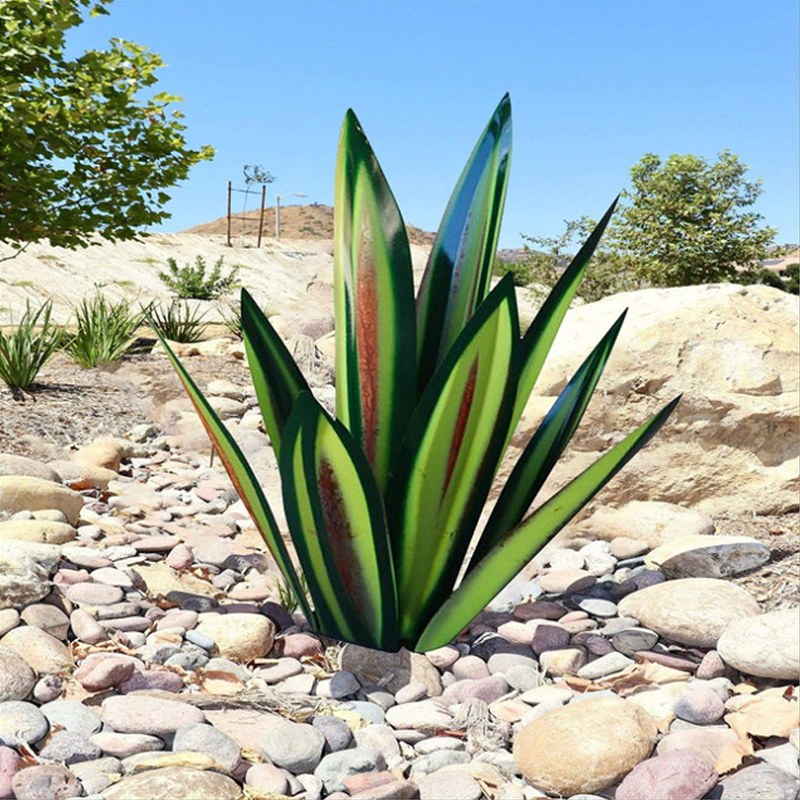 Sandsberg | Wasserdichte Solar Garten Agave Lampe Dekoration