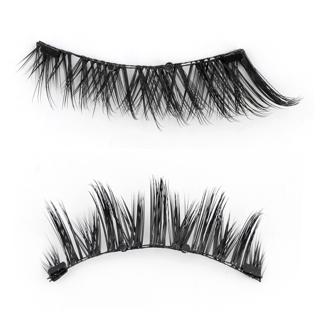 Wiederverwendbares magnetisches Wimpern- und Pinzettenset – Kein Kleber erforderlich