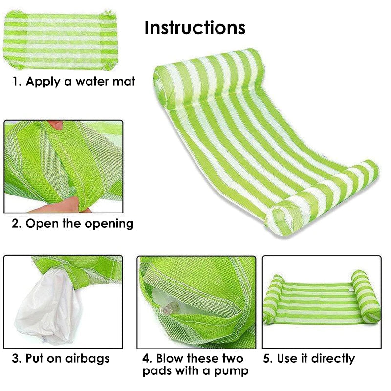 Wasserdeck & aufblasbares Wasserbett