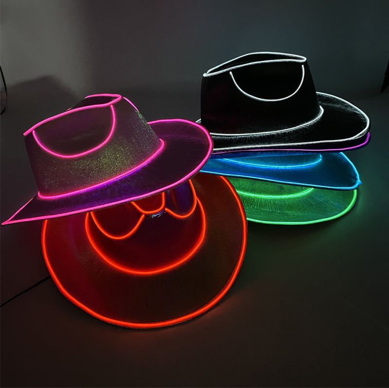 LED cowboy feesthoed