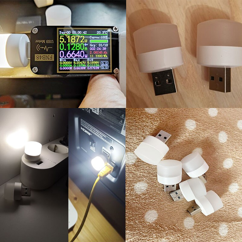 Sandsberg | USB LED Augen Schutz Kleine Nachtlampe