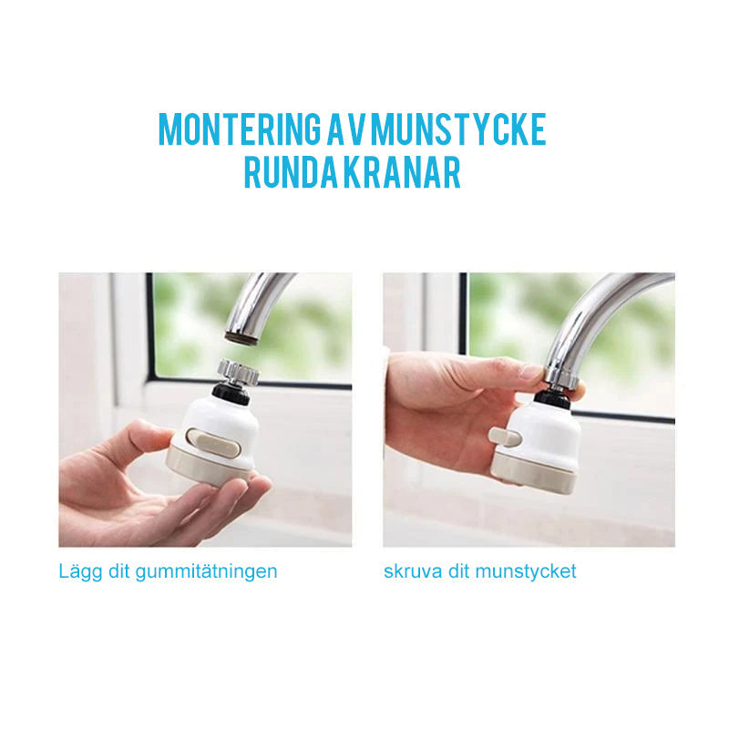 360 Grad ABS Düse für Wasserhahn