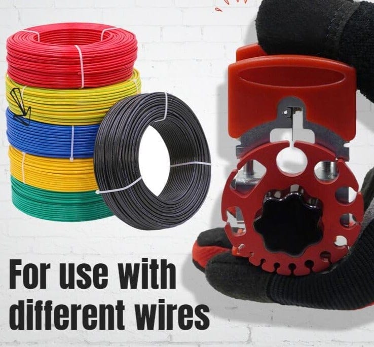 Sandsberg | Universelle Handheld Quick Stripper - Maschinenkombination mit 10 Klingen