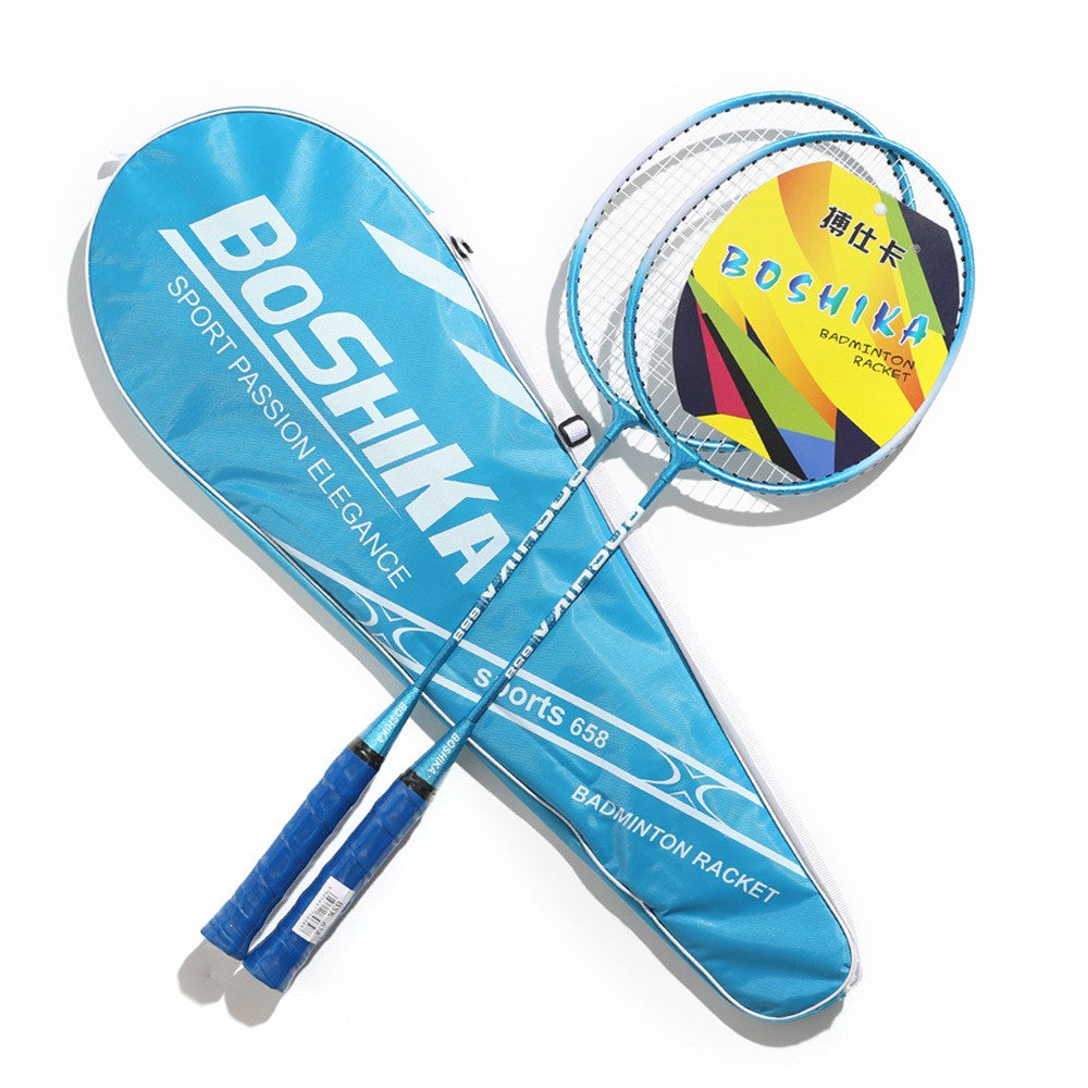 Badmintonschläger für Anfänger Kinder Set Eisenlegierung A