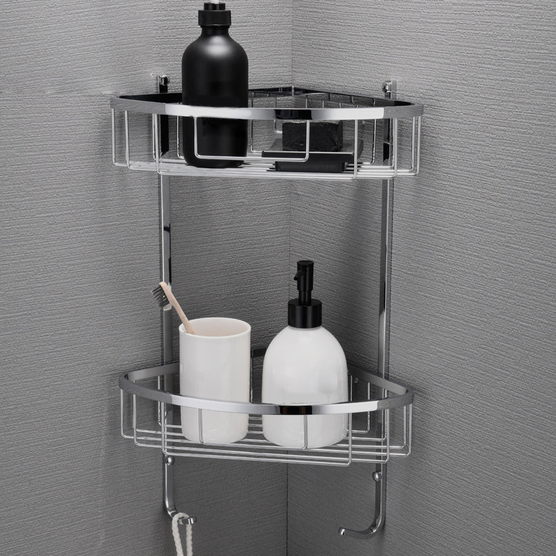 Sandsberg | 5-teilige moderne Badezimmeraccessoires als Einzelstück oder im Set Poliertes Chrom Badezimmer Set
