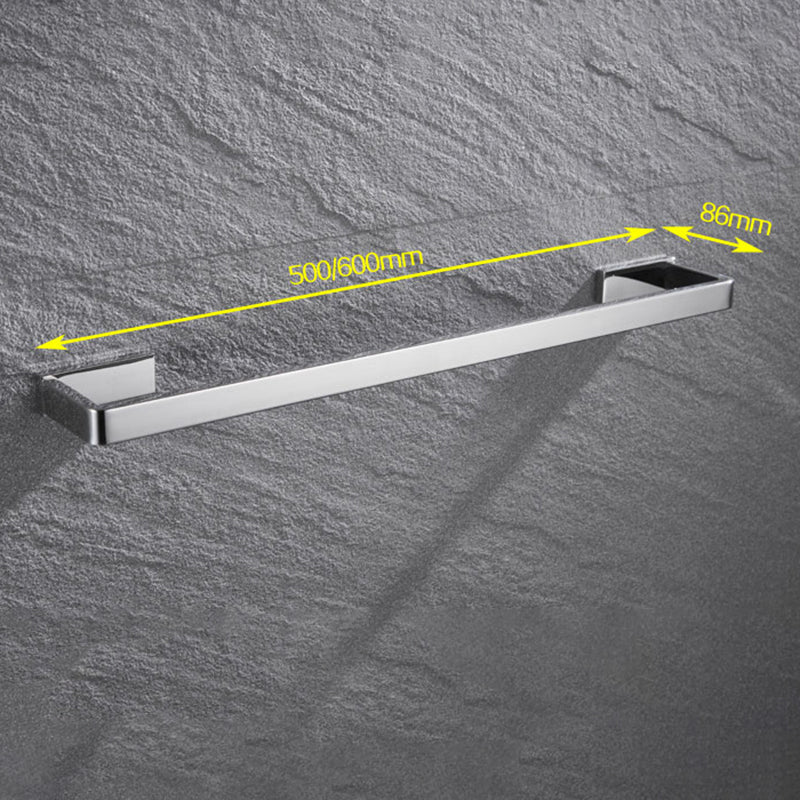 Sandsberg | 5-teilige moderne Badezimmeraccessoires als Einzelstück oder im Set Poliertes Chrom Badezimmer Set