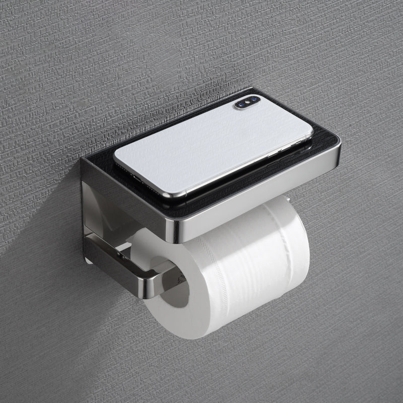 Sandsberg | 5-teilige moderne Badezimmeraccessoires als Einzelstück oder im Set Poliertes Chrom Badezimmer Set