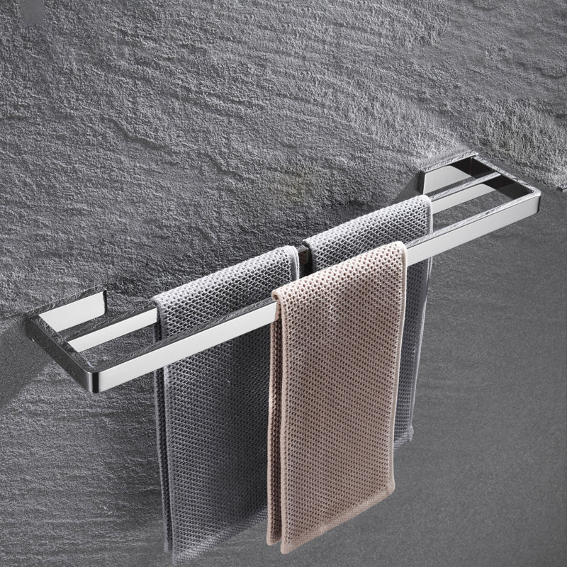 Sandsberg | 5-teilige moderne Badezimmeraccessoires als Einzelstück oder im Set Poliertes Chrom Badezimmer Set