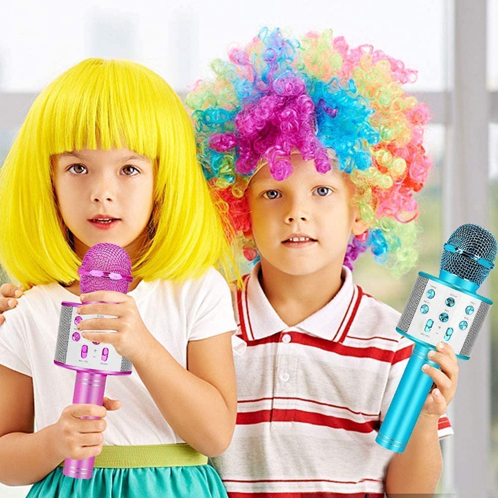 Spaßspielzeug für 4-15 Jahre alte Mädchen, tragisches Karaoke-Mikrofon für Kinder