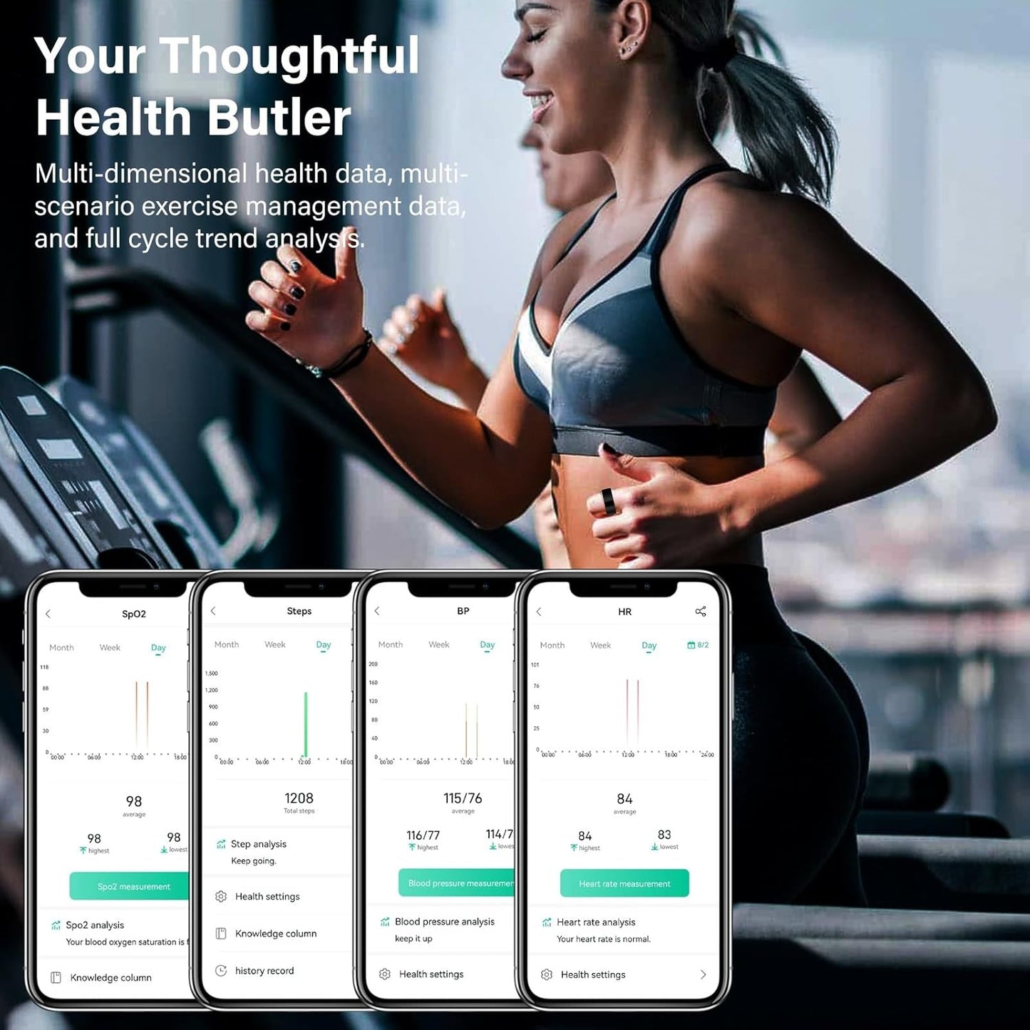Smart Sleep Ring | Fortschrittlicher Schlaftracker