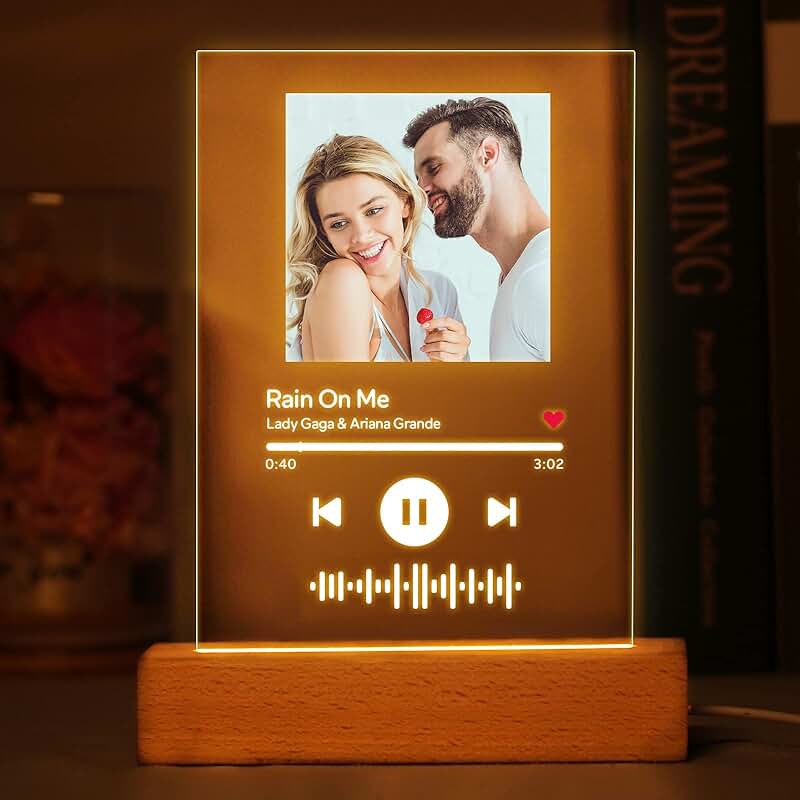 Personalisierte Spotify 3D-Lampe