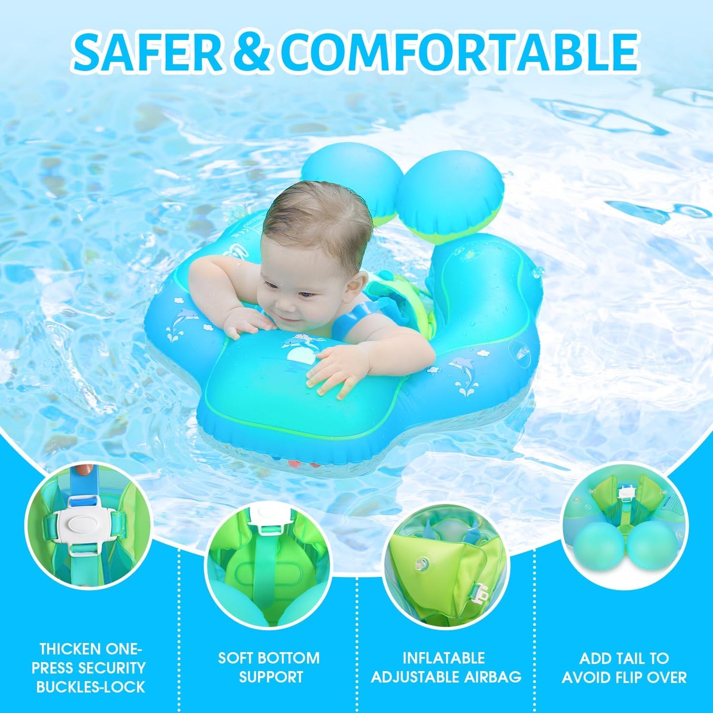 Baby-Schwimm-Schutzdach