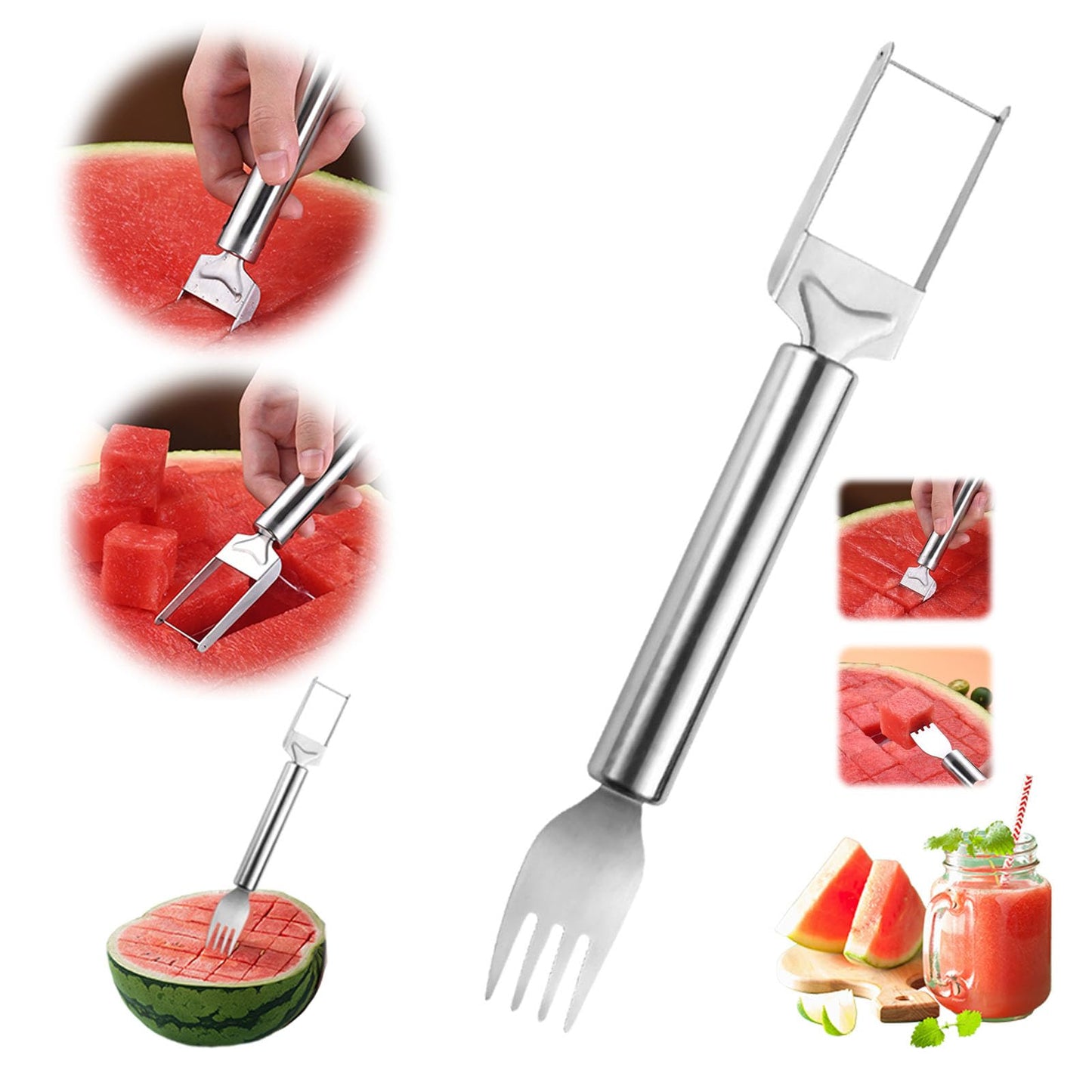 Wassermelonenschneider-Gabeln