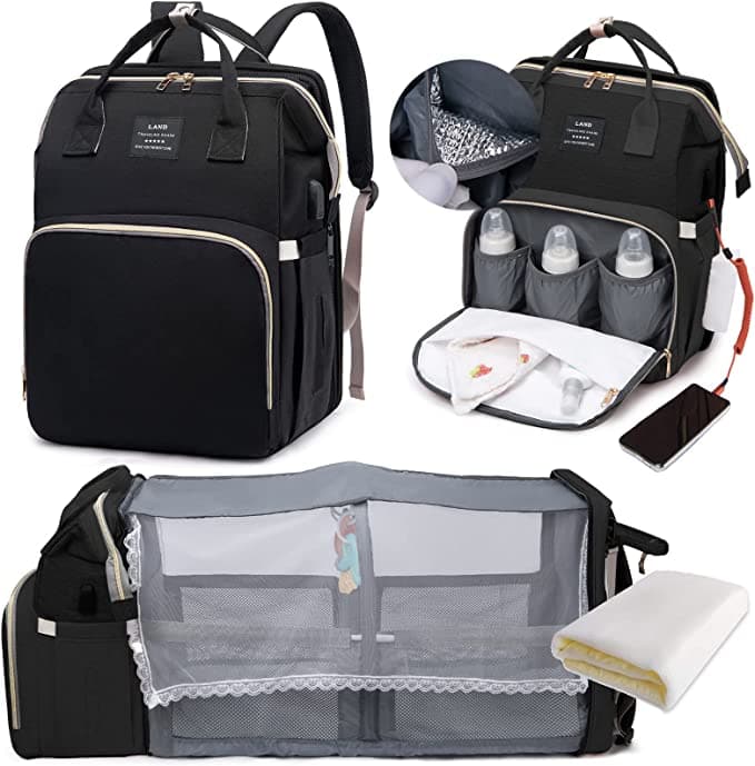 Kidzy™️ 3 in 1 Wickelrucksack - Komfort trifft Funktion für Eltern!