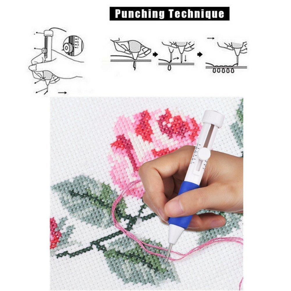 Magischer Stickstift mit Punch-Nadeln