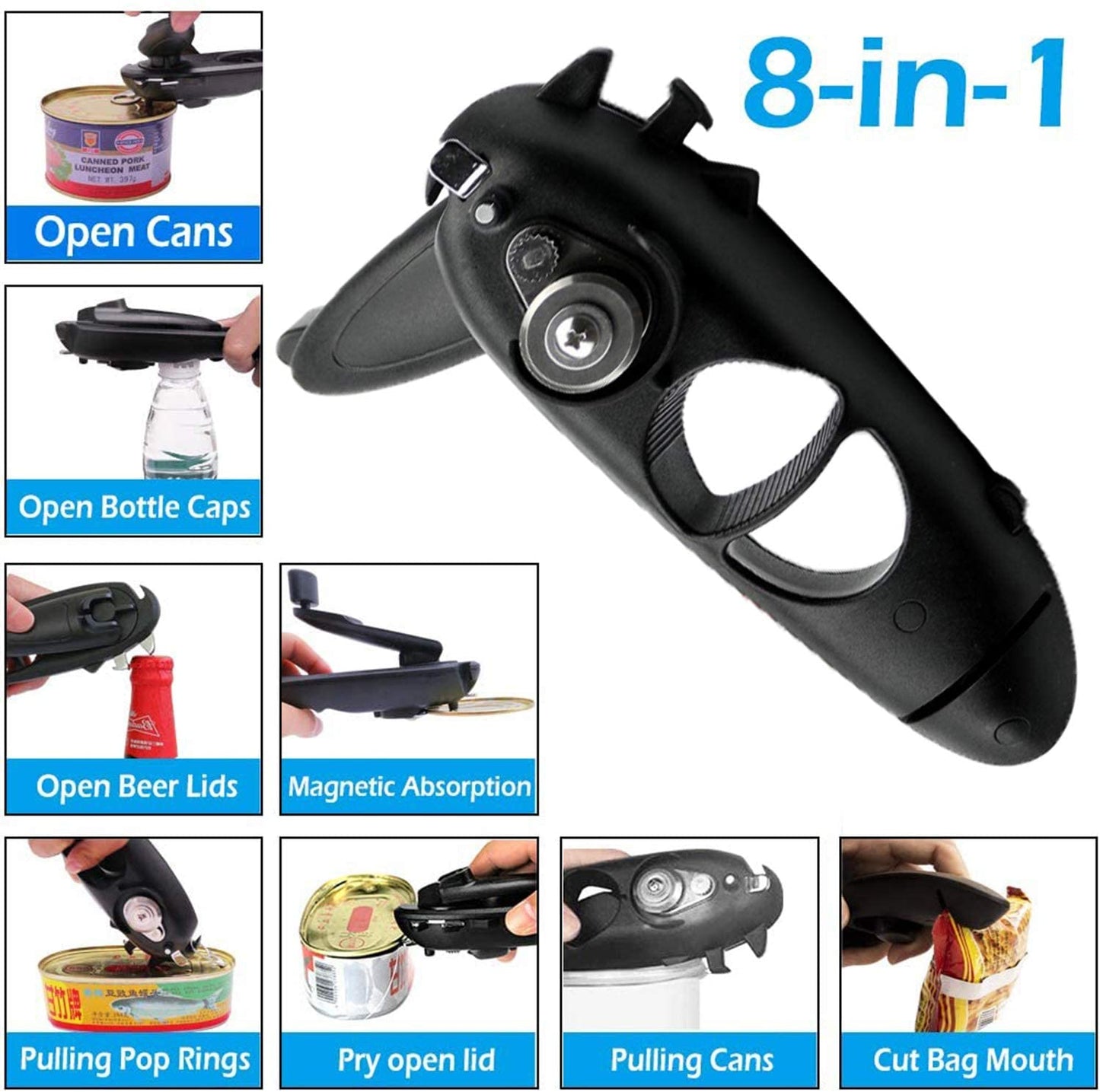 8 in 1 Dosenöffner