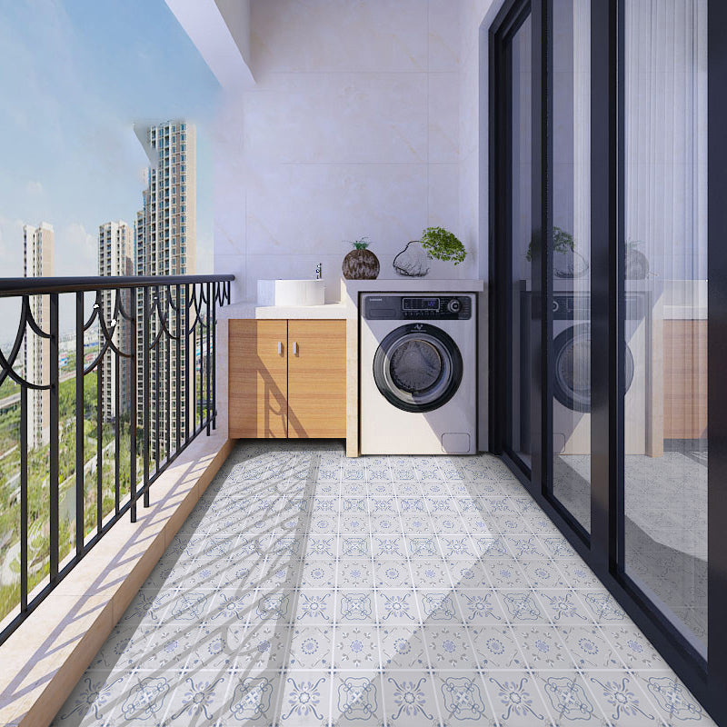 Sandsberg | Modern Vinyl Plank Flooring Porcelain Tile Look Selbstklebendes PVC-Bodenbelag