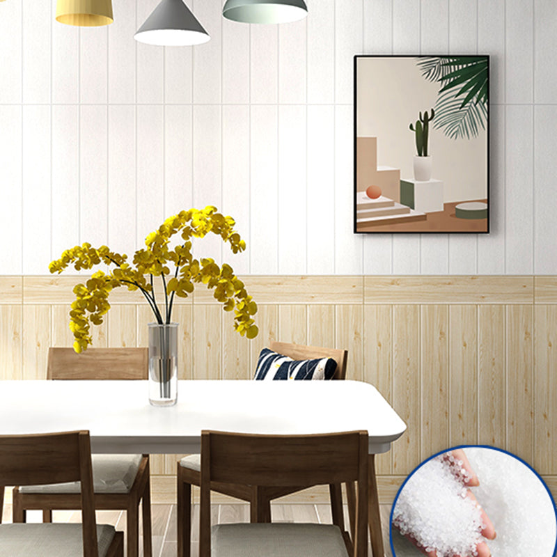 Sandsberg | Modern Imitation Wood Grain Wandzugangstafel Peel-and-Stick-Schaumgrundpaneel